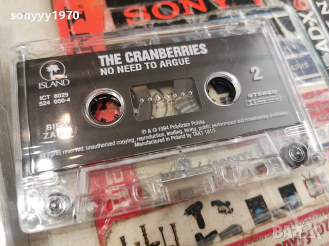 THE CRANBERRIES-ORIGINAL TAPE 2005261900H2E6R, снимка 4 - Аудио касети - 54620322