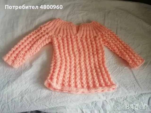 Плетени дрешки, снимка 2 - Жилетки и елечета за бебе - 54238715