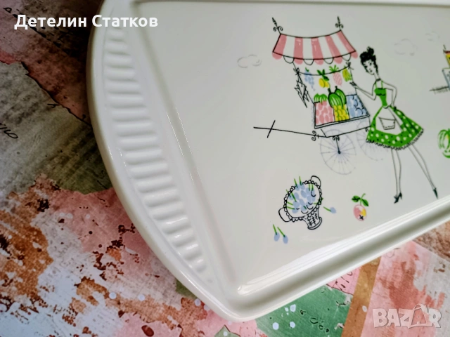 Порцеланово плато, снимка 3 - Чинии - 54426915
