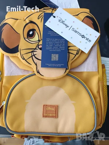 Детска раница Samsonite Disney Simba – 10 л, 32 см, снимка 13 - Раници - 55331747