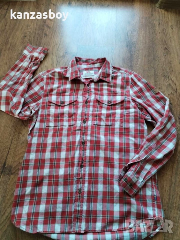 Fjällräven SINGI FLANNEL SHIRT - страхотна мъжка риза М, снимка 7 - Ризи - 54043421