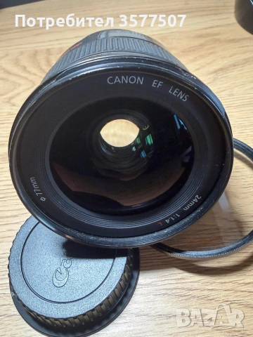 Canon EF 24mm f1,4 II USM L , снимка 2 - Обективи и филтри - 54882203