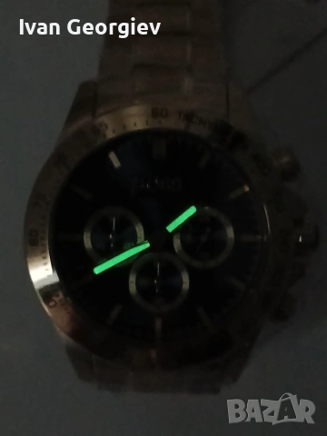 Нов часовник HUGO BOSS 1513340 ICON CHRONOGRAPH , снимка 10 - Мъжки - 54101387