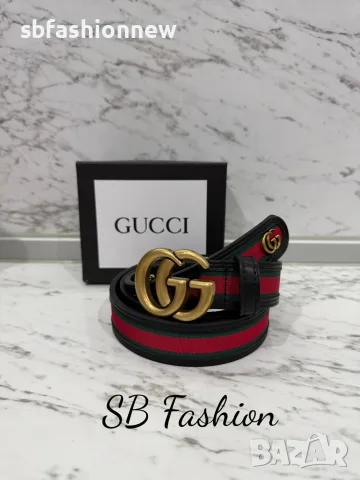 Gucci колан естествена кожа в кутия