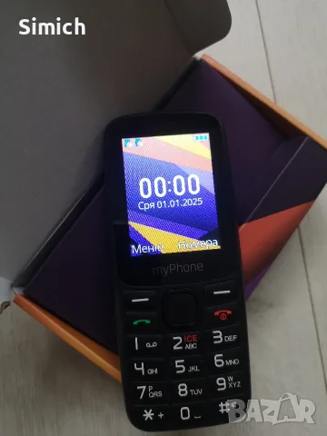 Мобилен телефон myPhone - 6410, 2.4'', 3GB, Black , снимка 2 - Apple iPhone - 55643954