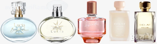 ORIFLAME - Divine, Giordani, Eclat, Amber Elixir, Infinita, Love Potion, снимка 7 - Дамски парфюми - 52368589