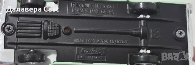 1/43 Ford Thunderbird 1961 Solido , снимка 3 - Колекции - 55685354