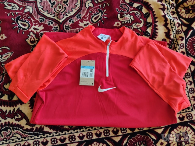 Мъжка спортна блуза с дълъг ръкав Nike, размер М, снимка 7 - Блузи - 55207834