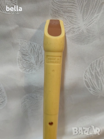 Немска Сопрано Блокфлейта (33 см), снимка 3 - Антикварни и старинни предмети - 54299339