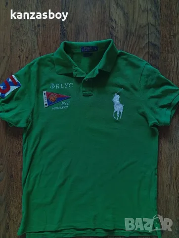 POLO RALPH LAUREN Big Pony - мъжка тениска р-р L, снимка 4 - Тениски - 55677982