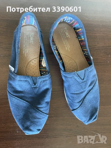TOMS еспадрили унисекс 38.5, снимка 2 - Пантофи - 54121027