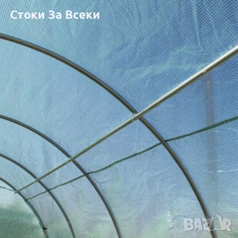 Градинска оранжерия 6x3x2м със здрава рамка, снимка 5 - Оранжерии - 54706293