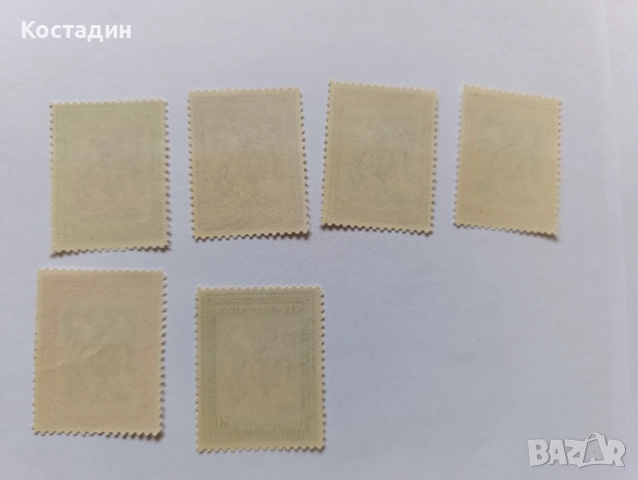 Пощенски марки Сан Марино 1947, снимка 4 - Филателия - 54775110
