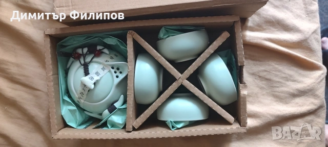 китайски церемониален комплект за чай. 