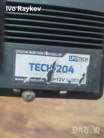 LPG Tech 204 компютър , ECU , за газов инжекцион, снимка 3 - Части - 54899071
