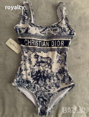 Christian Dior Нов Дамски Цял Бански 