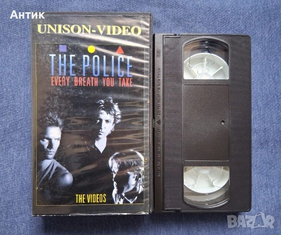 Лот Видеокасети VHS Bon Jovi Aerosmith The Police Dire Straits The Videos, снимка 4 - Други жанрове - 53958219