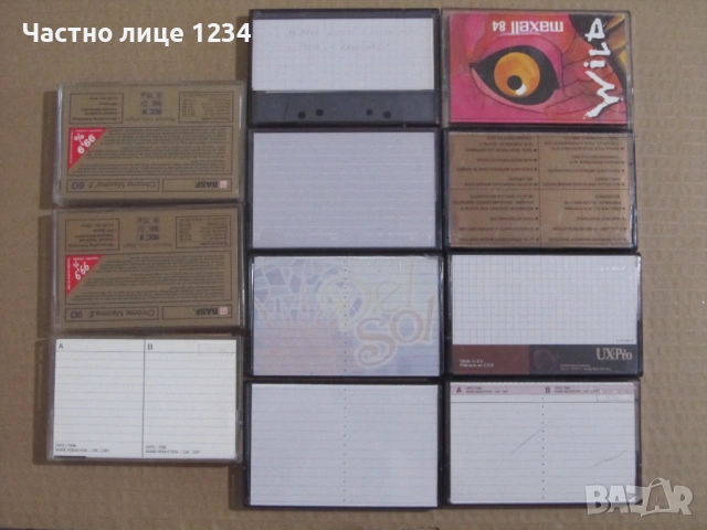 Хромни аудио касети Maxell, SONY, TDK, AGFA, BASF, снимка 2 - Аудио касети - 46855011