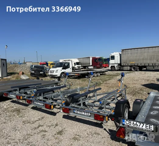 Ремаркета за джет или малка лодка, снимка 2 - Ремаркета - 55502145