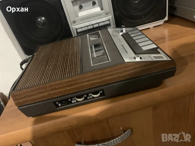 📻 Ретро касетен рекордер / дек UNIVERSUM Chrom Automatik (70-те) – Отлично работещ, снимка 2 - Декове - 55499302