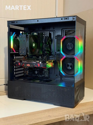 Геймърски компютър i7-6700K, RX580, 16GB RAM, снимка 5 - Геймърски - 54681498