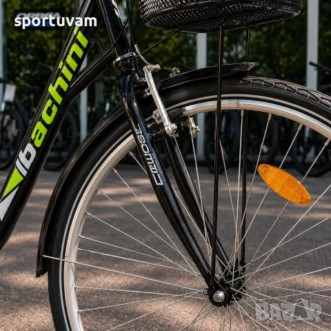 НОВ Градски Велосипед Velotec 28 Black - БЕЗПЛАТНА ДОСТАВКА, снимка 7 - Велосипеди - 55389121
