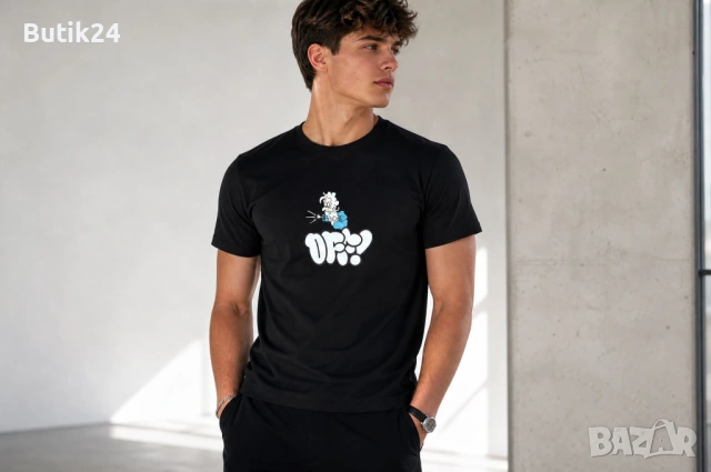 Мъжка тениска Off-White (Virgil Abloh) — slim fit — S / M / L / XL