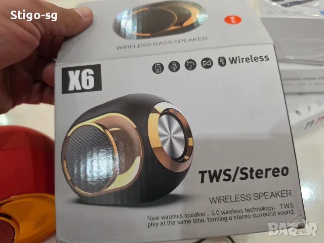 Bluetooth кошонка TVS Stereo, снимка 8 - Bluetooth слушалки - 55613832