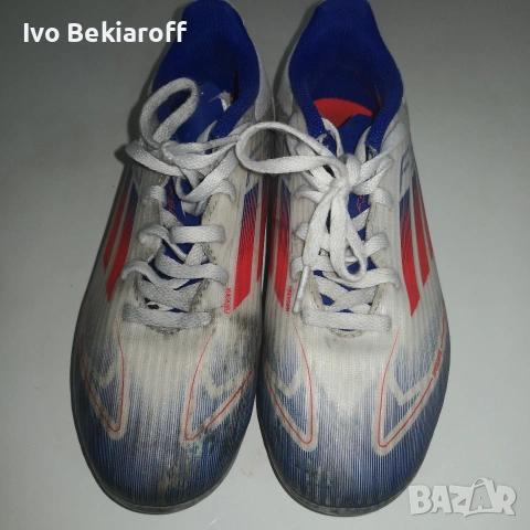 Детски футболни обувки Adidas F50, снимка 5 - Футбол - 54375469