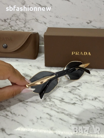 Prada очила с лого, снимка 5 - Слънчеви и диоптрични очила - 55496551