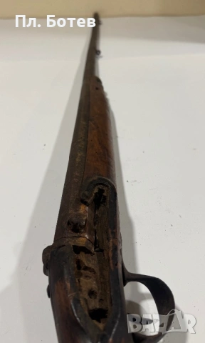 Стара кремъчна/капсулна пушка, снимка 5 - Антикварни и старинни предмети - 53976758