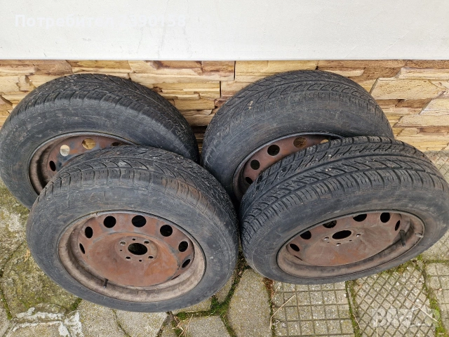 Джанти с гуми от Фиат Стило, снимка 2 - Гуми и джанти - 54014573