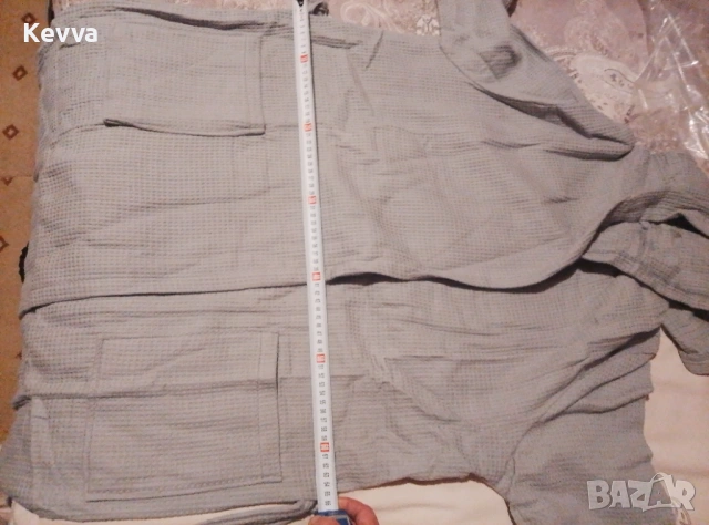 Комбо пакет Халат за баня + плажна хавлия, снимка 3 - Хавлиени кърпи - 54007277