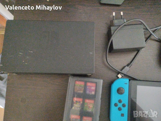 Nintendo Switch s microSD 200 GB +6 igri , снимка 3 - Nintendo конзоли - 54808193