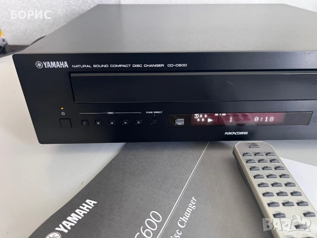 YAMAHA CD-C600 5-CD CHANGER / USB, снимка 2 - Декове - 54643164