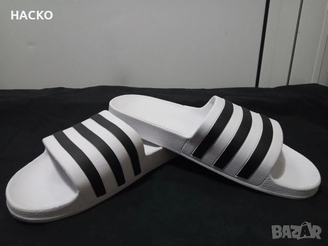 ЧЕХЛИ Adidas Adilette Agua 38 Стелка 24 см. 100% Оригинални Внос от Англия, снимка 3 - Джапанки - 55051256