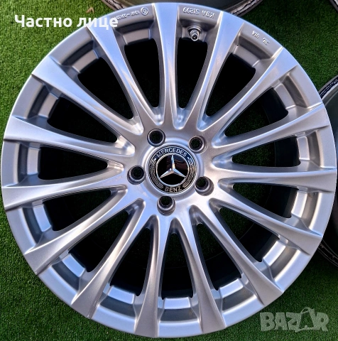 Продавам 4бр 18-ки джанти за Мерцедес GLC,W203,W204, W205,W211,212,W213,, снимка 4 - Гуми и джанти - 54997391