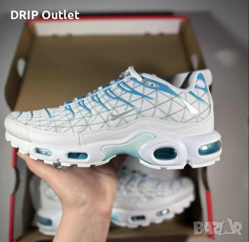 !НОВИ! Nike Air Max Plus | Marseille | + КУТИЯ, снимка 2 - Маратонки - 54574593
