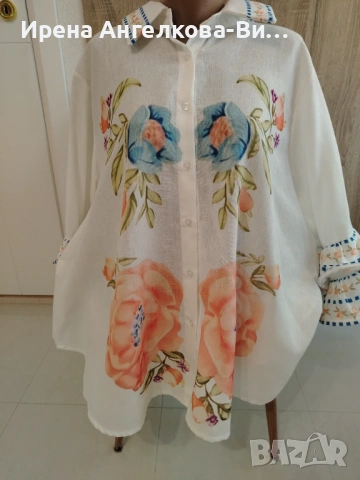 Дамска туника риза, снимка 2 - Ризи - 54194914