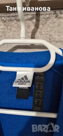 Adidas S/M-дамска блуза (А 168), снимка 3 - Блузи с дълъг ръкав и пуловери - 55639692