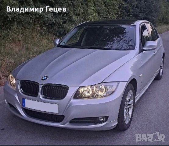 Фарове LED Angel eyes BMW E90, снимка 6 - Части - 54252299