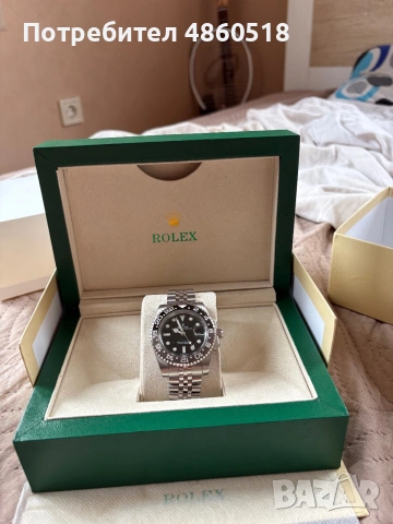 Rolex GMT-Master II – Отлично състояние, пълен комплект, снимка 2 - Мъжки - 54958424