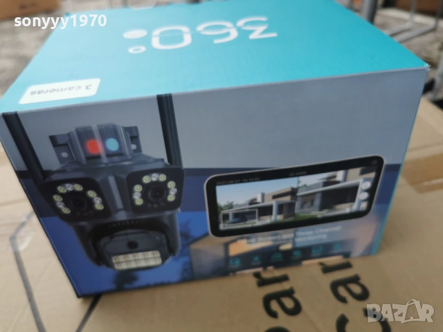 WI-FI SMART CAMERA-ТРОЙНА 2903261111G, снимка 4 - Друга електроника - 54012635