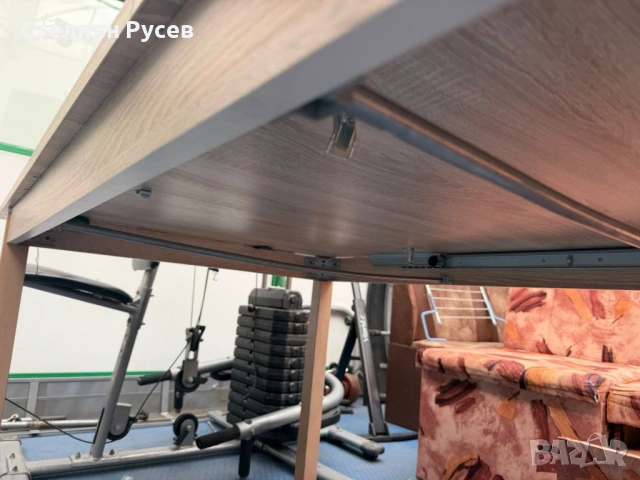 240333  НОВА  трапезна маса 205/90 см -цена 130 евро или 352,05 лв хбб цвят дъб сонома  205см разтег, снимка 3 - Маси - 53958473