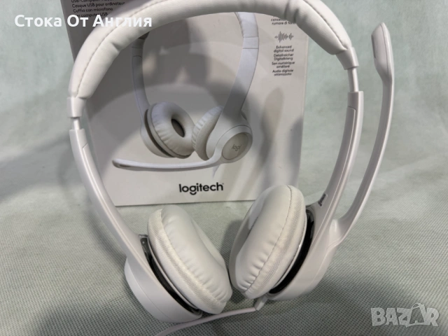 Слушалки - Logitech H390, снимка 3 - Слушалки и портативни колонки - 54776925