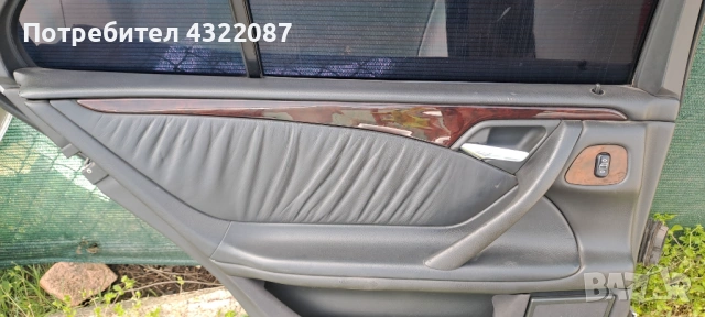 Кори на врати / Тапети Mercedes-Benz E 320 FACELIFT w210 2000г