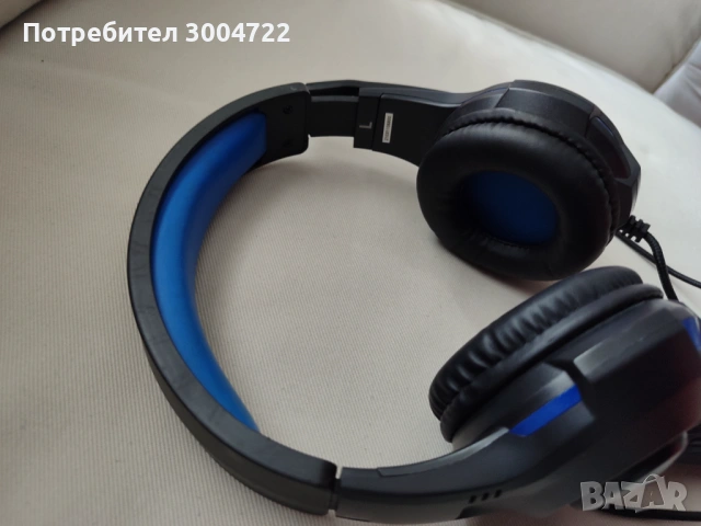 Геймърски слушалки TRUST GXT 307B Ravu Gaming Headset for PS4/ PS5, blue, снимка 4 - Слушалки и портативни колонки - 54903305