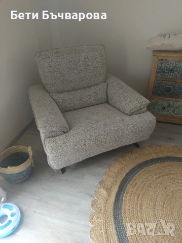 кресло с функция за релакс, снимка 4 - Дивани и мека мебел - 54370981
