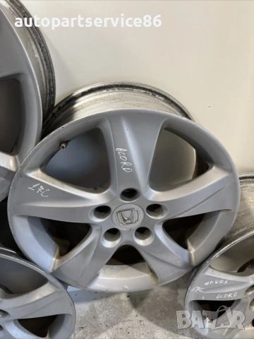 Джанти алуминиеви 5 спици 7.5x17 за Honda Accord 2.2 I-DTEC (2009), снимка 2 - Части - 54454811