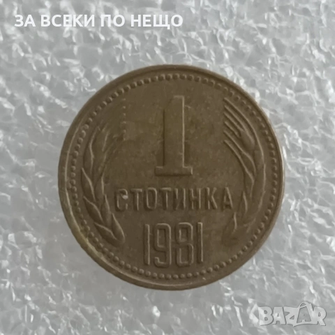 1 СТОТИНКА 1981, 1970, 1974 - 51 БРОЯ, снимка 4 - Нумизматика и бонистика - 54626847